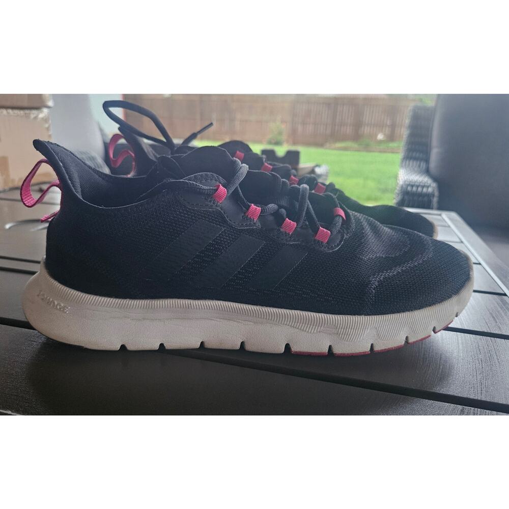 adidas Nario Move Women's Running Shoes Size 11 Black Team Real Magenta GZ9049